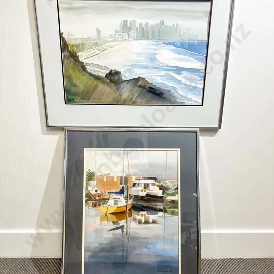 K E Niven - Pair of Watercolours