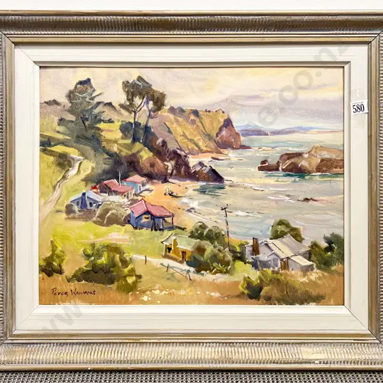 Peter Williams - Moeraki - Oil on Board