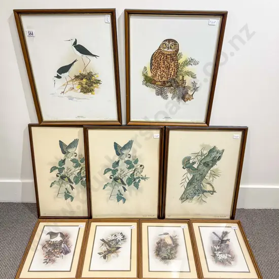 Nine Assorted Janet Marshall Prints