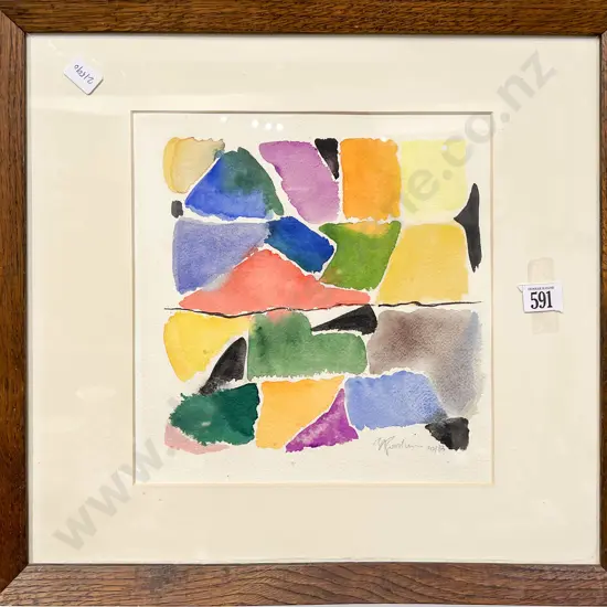 B Goodwin - Abstraction - Watercolour