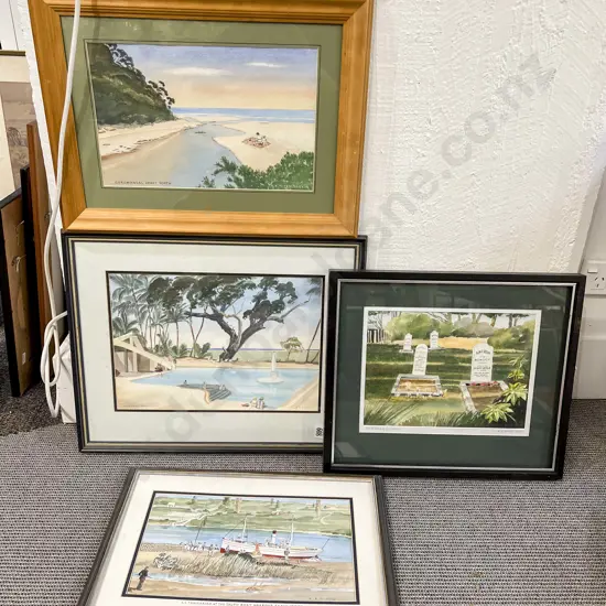 K E Niven - Four Assorted Artworks