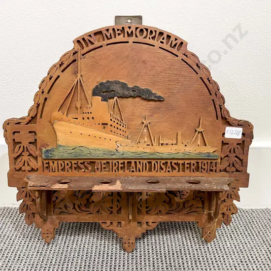 Empress of Ireland Disaster 1914 Memorial Plaque