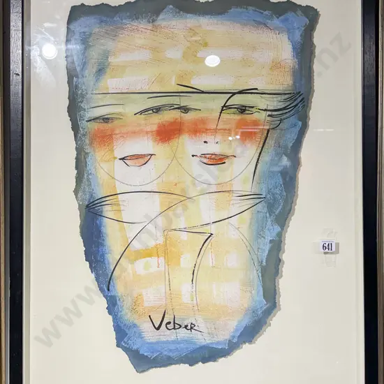 Veber - Mixed Media on Paper