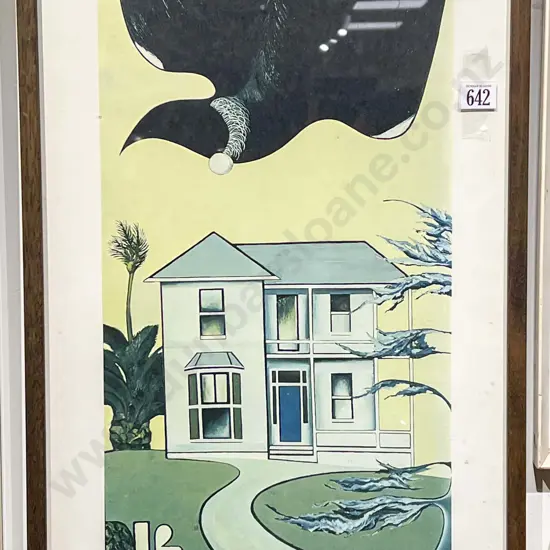 Don Binney - Colonial Garden Bird - National Art Gallery Print