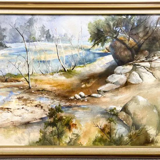Unknown Artist - Watercolour Landscape