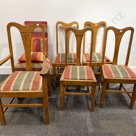 Set of Five Dining Chairs & Other