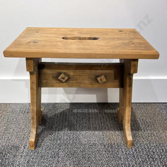 Small Arts & Crafts Stool