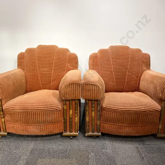 Pair C1930's Armchairs