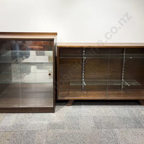 Two Assorted China Cabinets