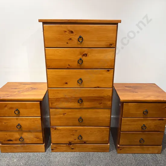 Modern Three Piece Bedroom Suite