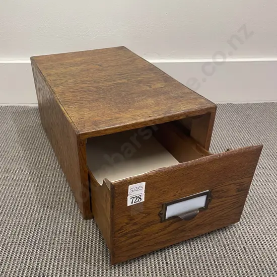 Oak Single Paper Drawer