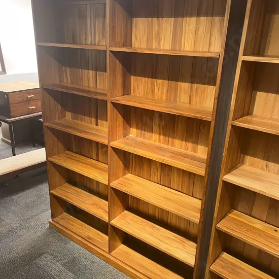 Rimu Two Section Bookcase