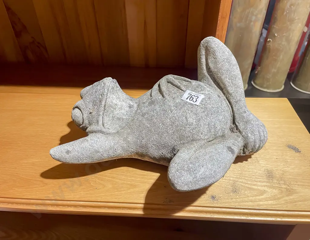 Concrete Frog Garden Ornament Image 1++