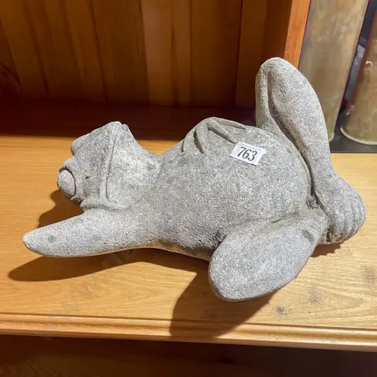 Concrete Frog Garden Ornament