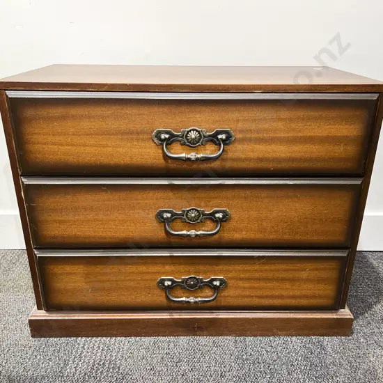 Three Drawer Bedroom Chest