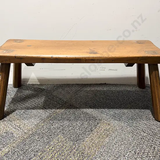 Low Rectangular Stool