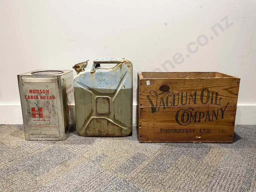 Vintage Gerry Can & Two Others Image 1++