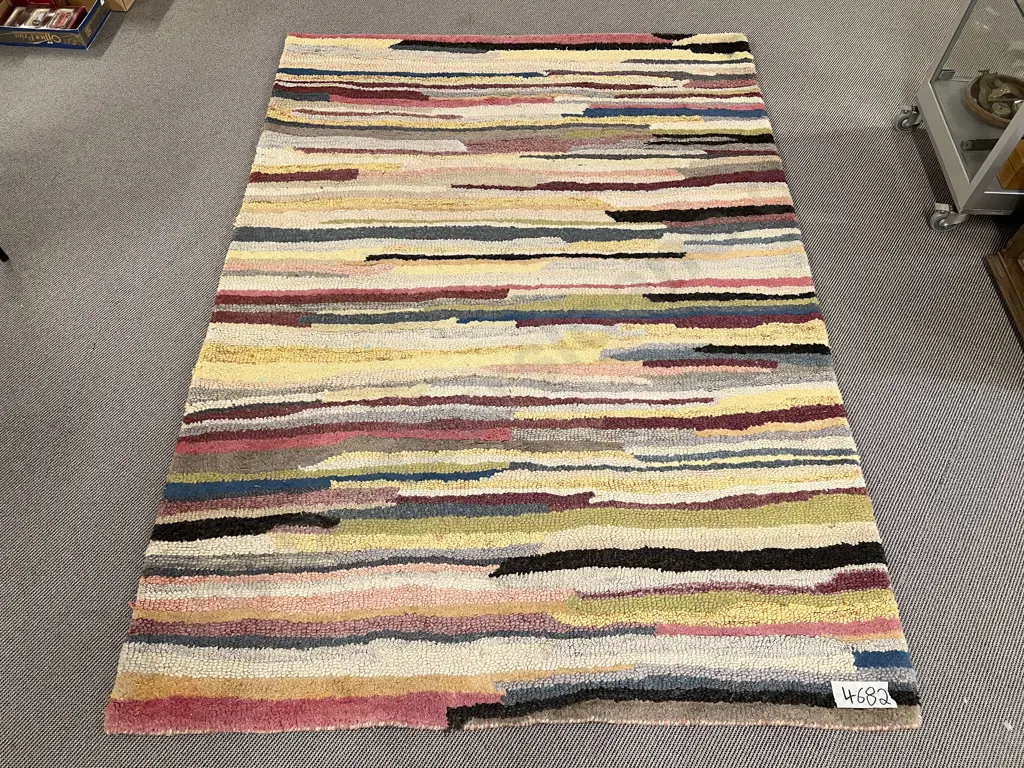 Mulberi Designed Handmade Wool Pile Rug Image 1++