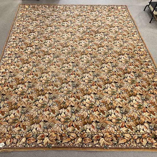 Large Wilton Style Retro Decorative Floor Rug