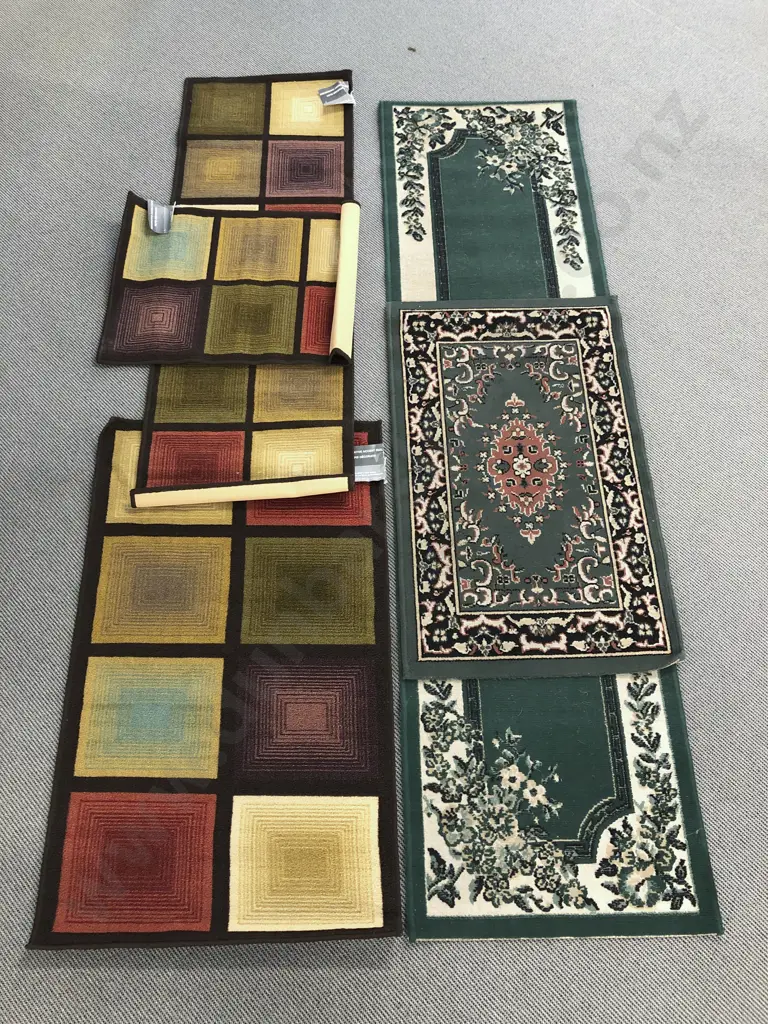 Five Assorted Persian Style Mats Image 1++
