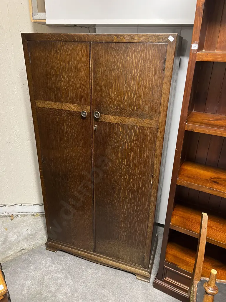 Oak Wardrobe with Fitted Interior Image 1++