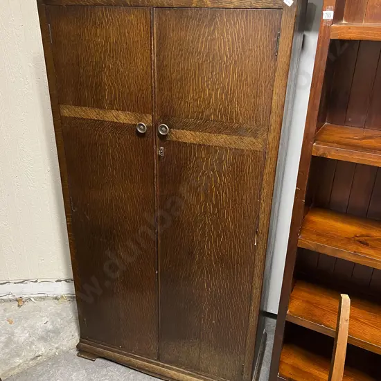 Oak Wardrobe with Fitted Interior