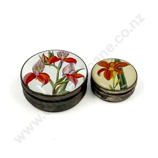 Two Halcyon Days Trinket Boxes
