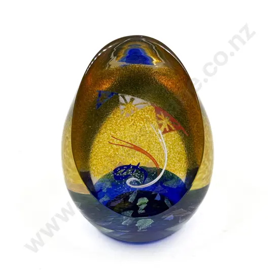 Caithness Art Glass "75th Anniversary" Art Glass Paperweight