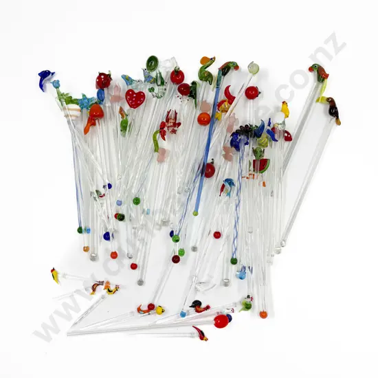 Qty of Assorted Vintage Swizzle Sticks