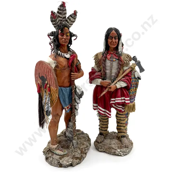 Two Native American Figures