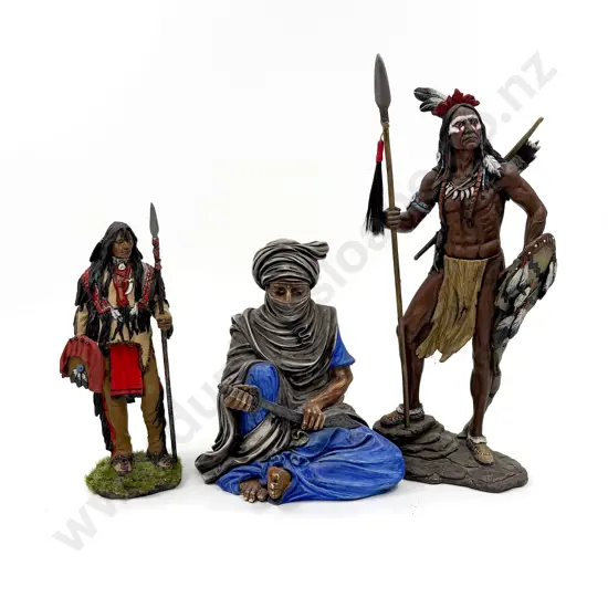 Two Native American Figures and Other
