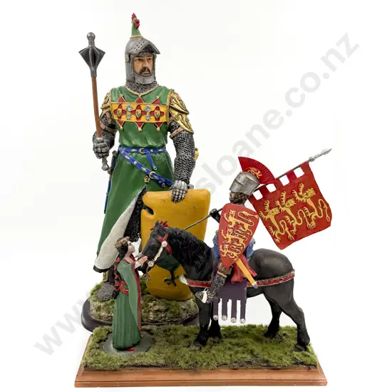 Two Medieval Figures