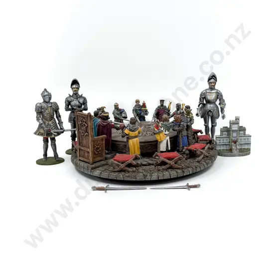 Diorama of the Knights of the Round Table and Others