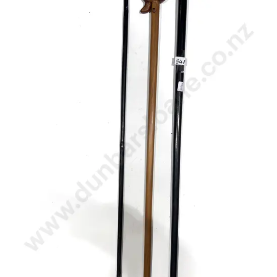 Three Assorted Walking Sticks