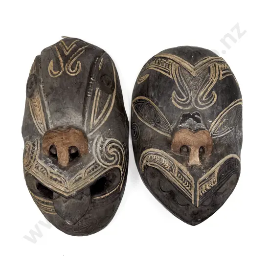 Two Maori Masks
