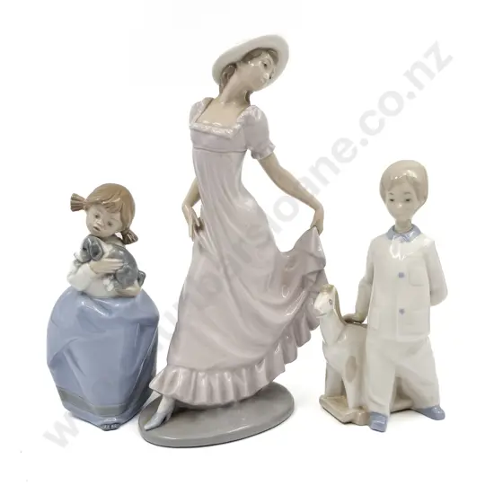 Two Nao Figures and Other Spanish Figure