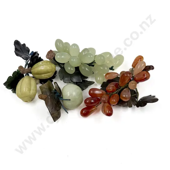 Assorted Hardstone Faux Fruit