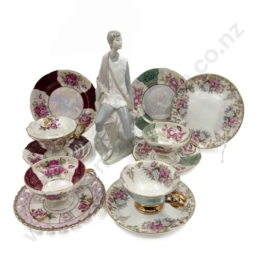 Nao Figure and Assorted Fancy China