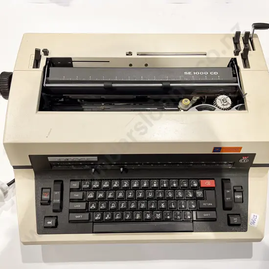 Large Vintage "Adler" Type Writer