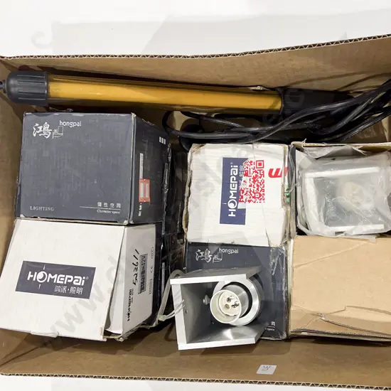 Qty of Assorted Light Fittings