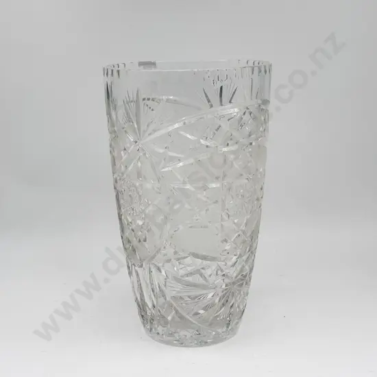 Large Crystal Vase