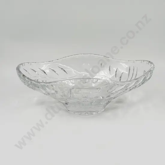 Crystal Trough Vase