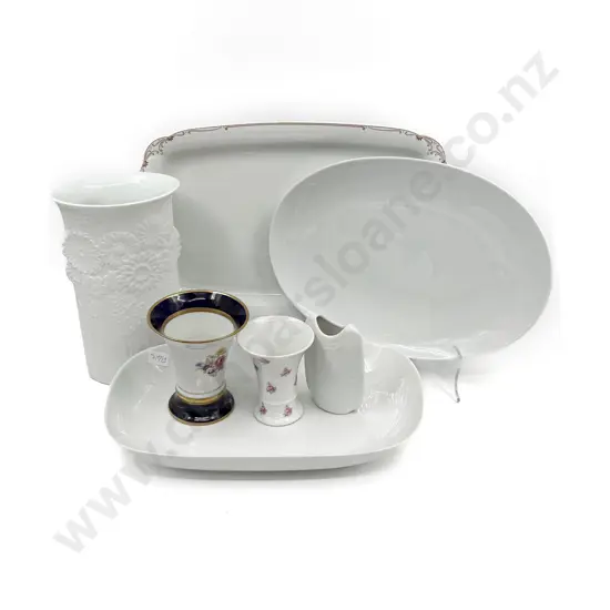 Qty of Assorted China and Vases including Royal Dux