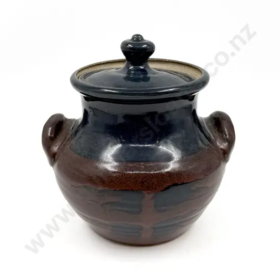 Andrew Van der Putten Pottery Lidded Jar