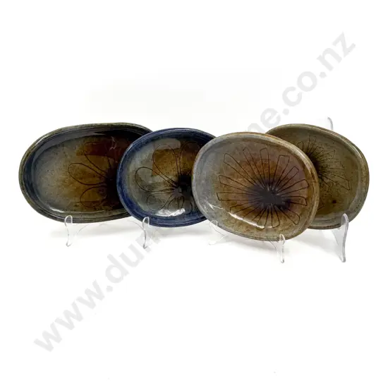 Four Paul Wotherspoon Pottery Dishes