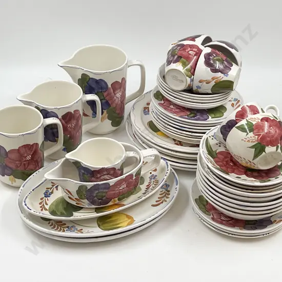 Qty of Assorted Fleurette China