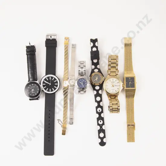 Eight Assorted Gents and Ladies Wrist Watches