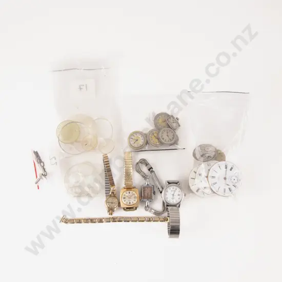 Quantity of Watch Faces and Wristwatches