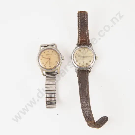 Two Vintage Gents Wrist Watches
