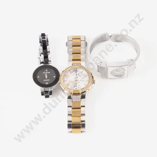 Three Guess Ladies Wrist Watches